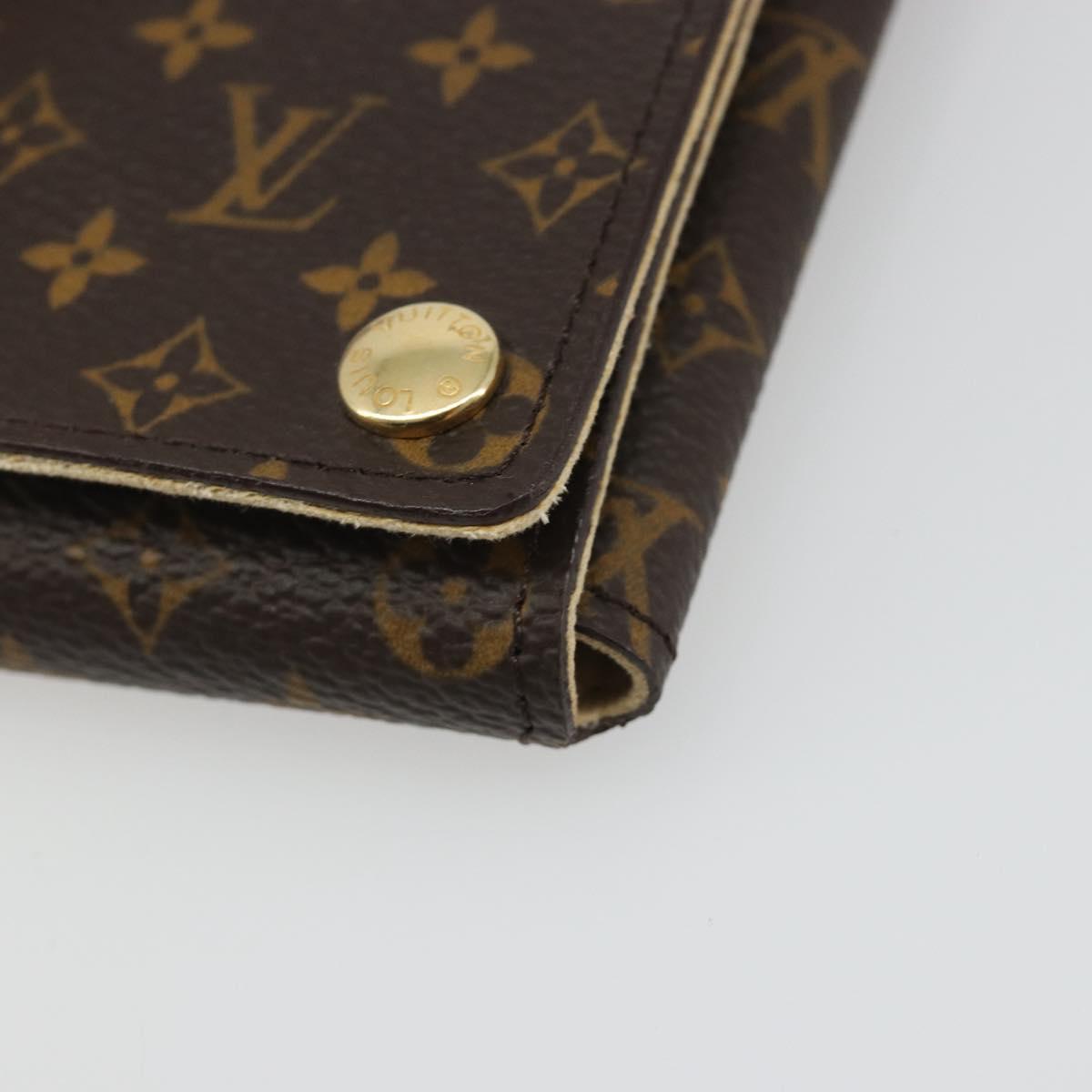 LOUIS VUITTON Monogram Jewelry case Jewelry Box LV Auth 186405V