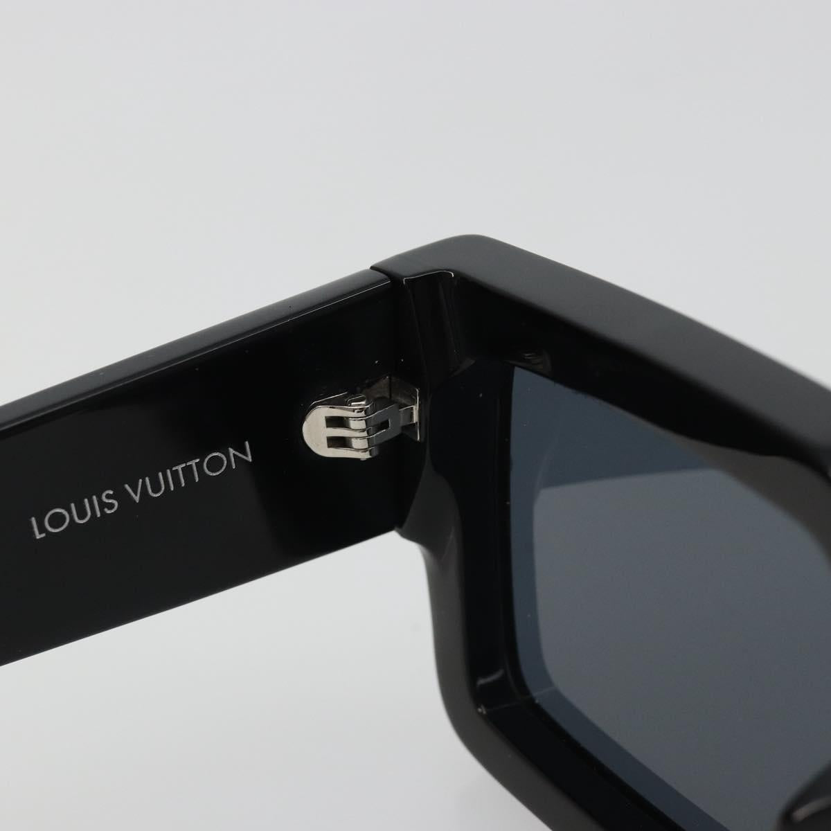 LOUIS VUITTON LV Crush Pearl & Strass Sunglasses plastic Z2396E LV Auth 186416M