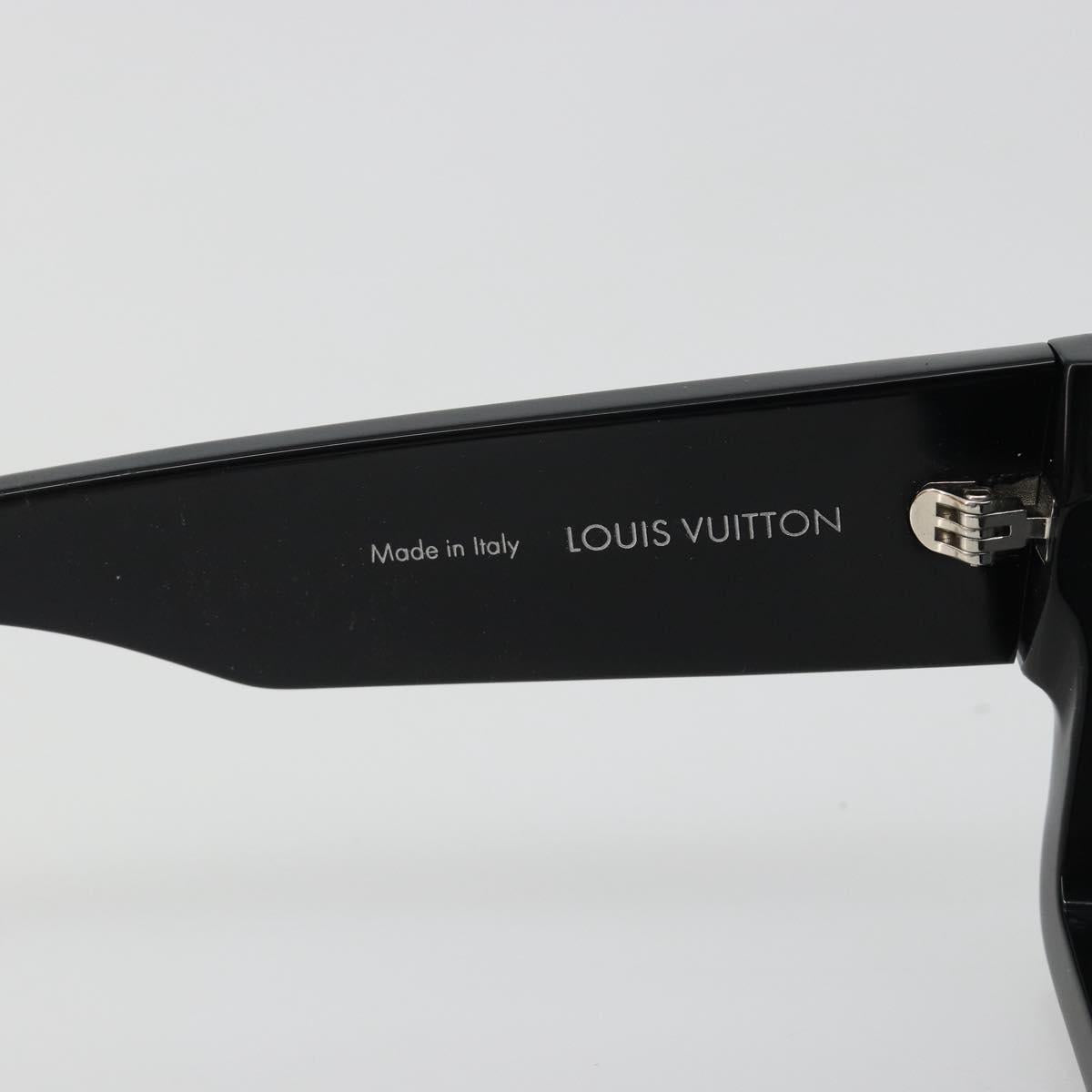 LOUIS VUITTON LV Crush Pearl & Strass Sunglasses plastic Z2396E LV Auth 186416M