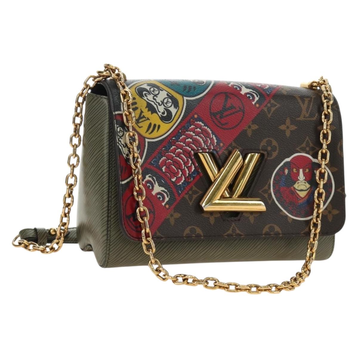LOUIS VUITTON Monogram Kabuki Twist MM Shoulder Bag M67270 LV Auth 186444SAM