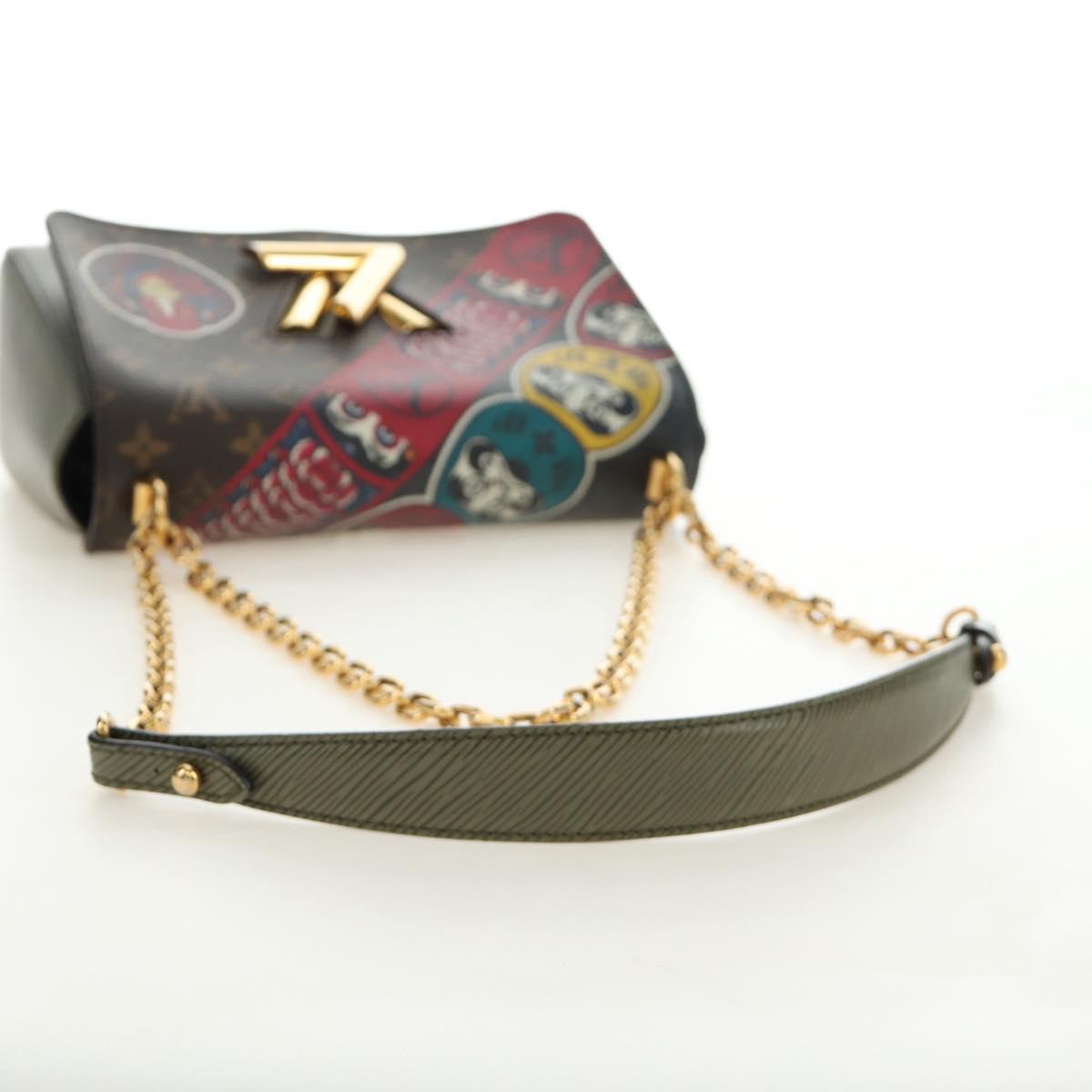 LOUIS VUITTON Monogram Kabuki Twist MM Shoulder Bag M67270 LV Auth 186444SAM