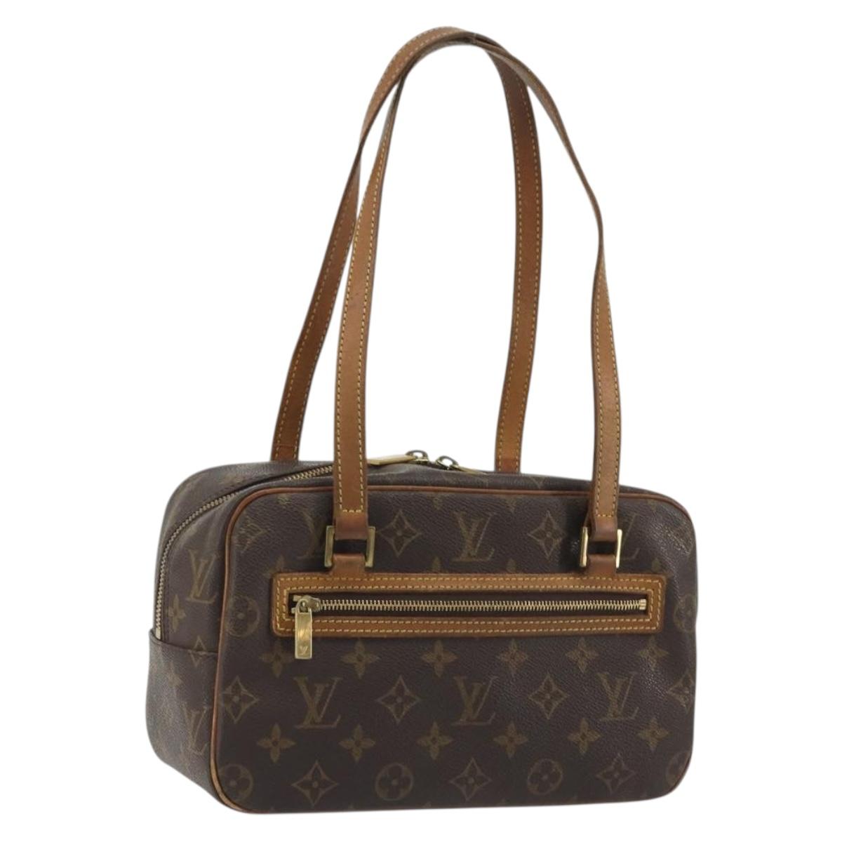 LOUIS VUITTON Monogram Cite MM Hand Bag M51182 LV Auth 186445