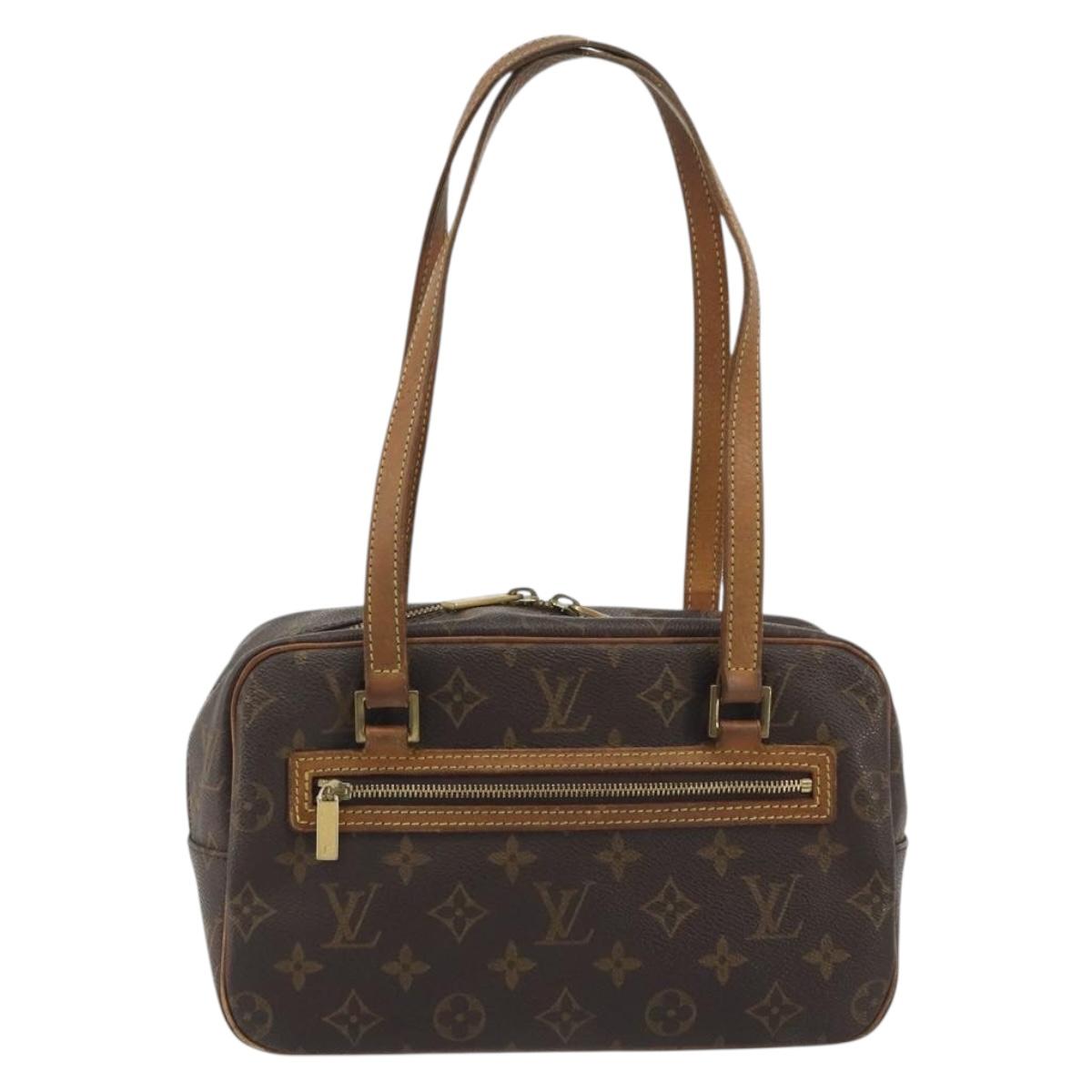 LOUIS VUITTON Monogram Cite MM Hand Bag M51182 LV Auth 186445
