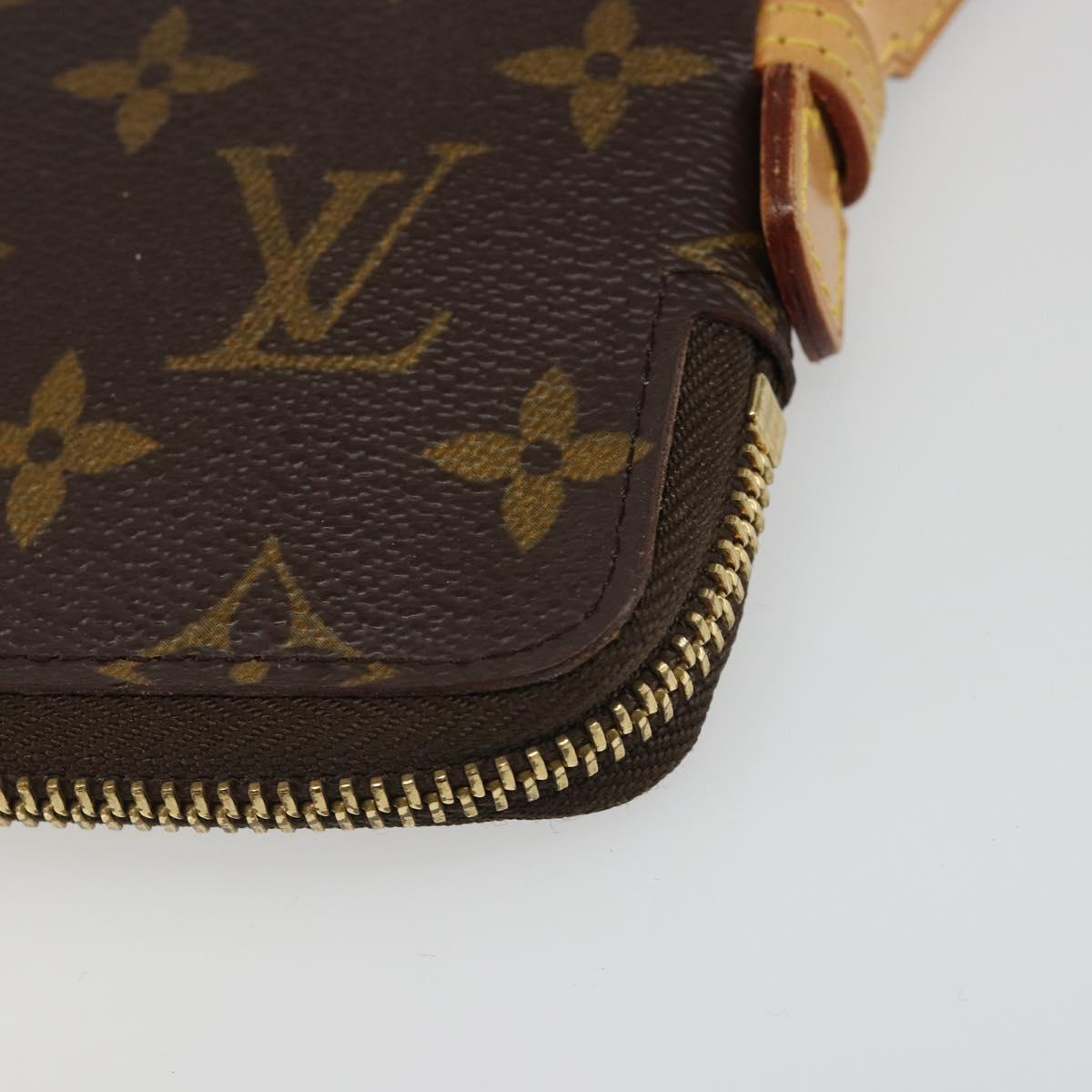 LOUIS VUITTON Monogram Organizer De Voyage Travel Case M60119 LV Auth 186446