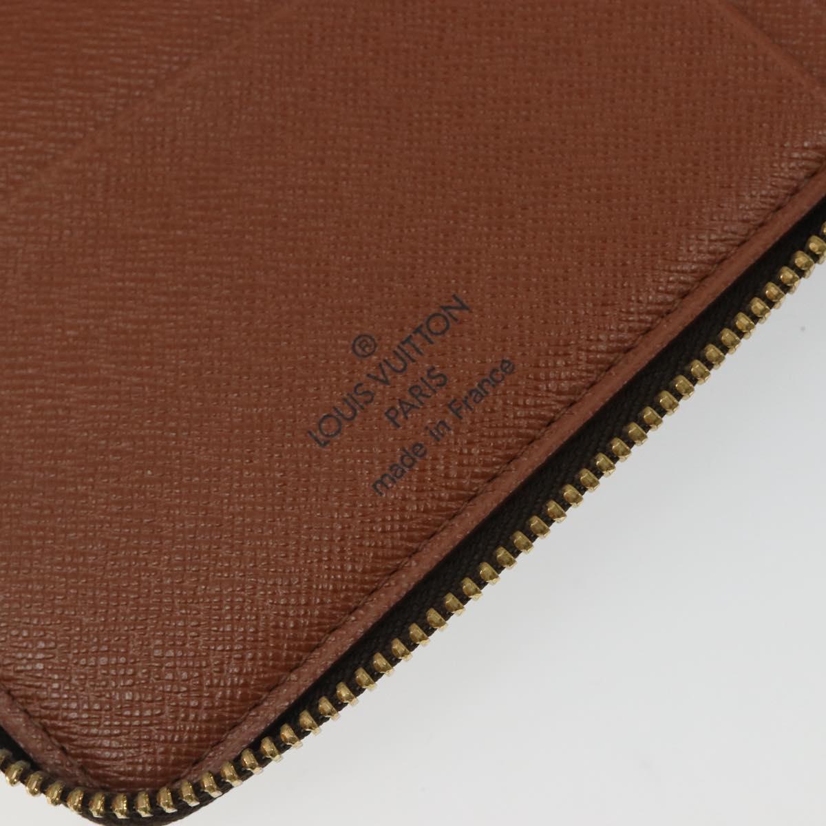 LOUIS VUITTON Monogram Organizer De Voyage Travel Case M60119 LV Auth 186446