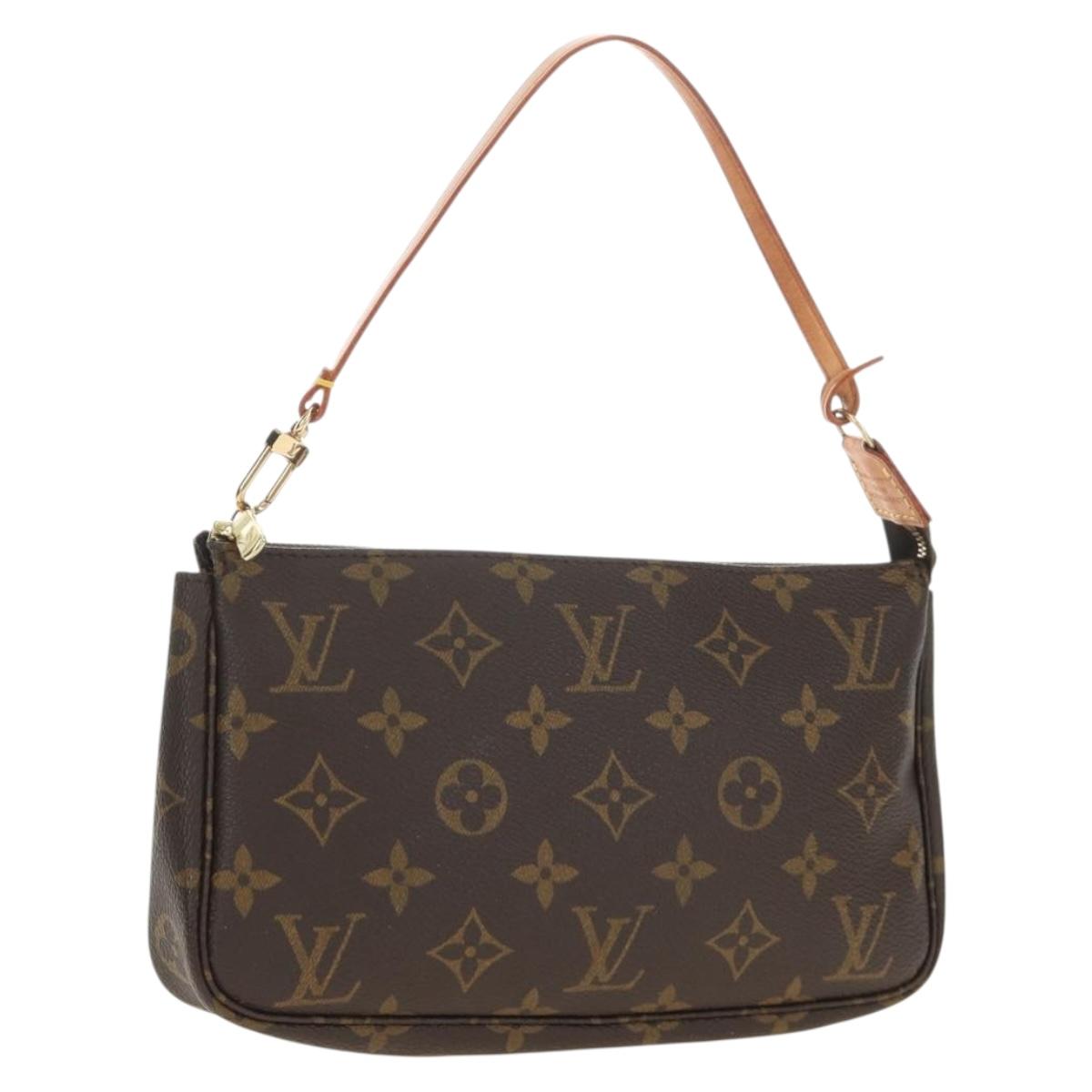 LOUIS VUITTON Monogram Pochette Accessoires Accessory Pouch M51980 Auth 186448V