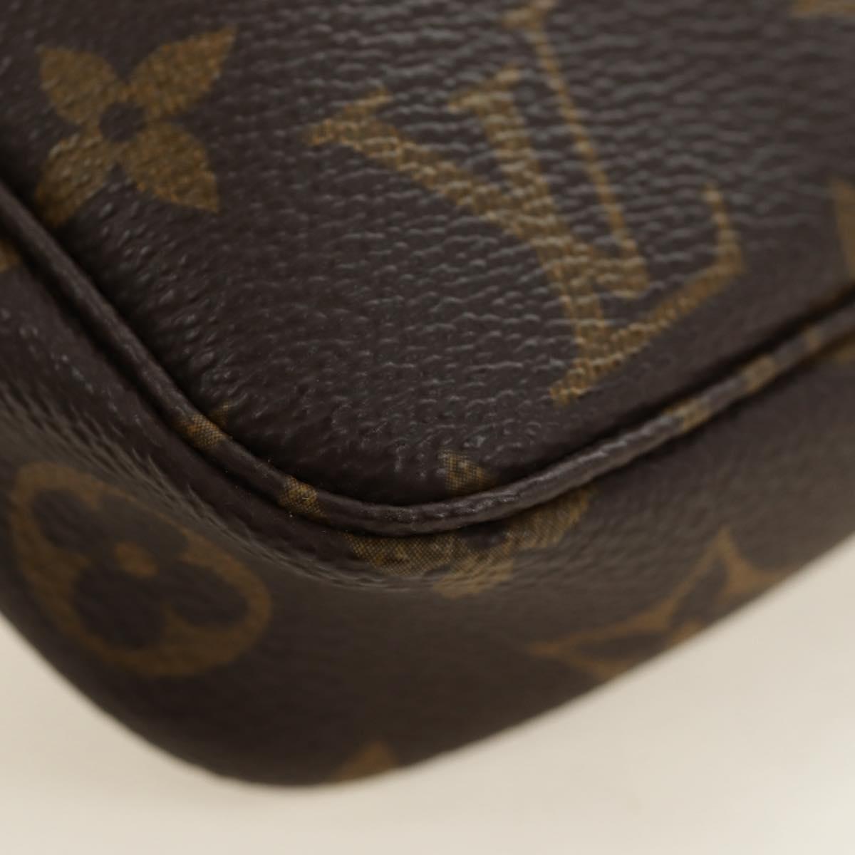 LOUIS VUITTON Monogram Pochette Accessoires Accessory Pouch M51980 Auth 186448V