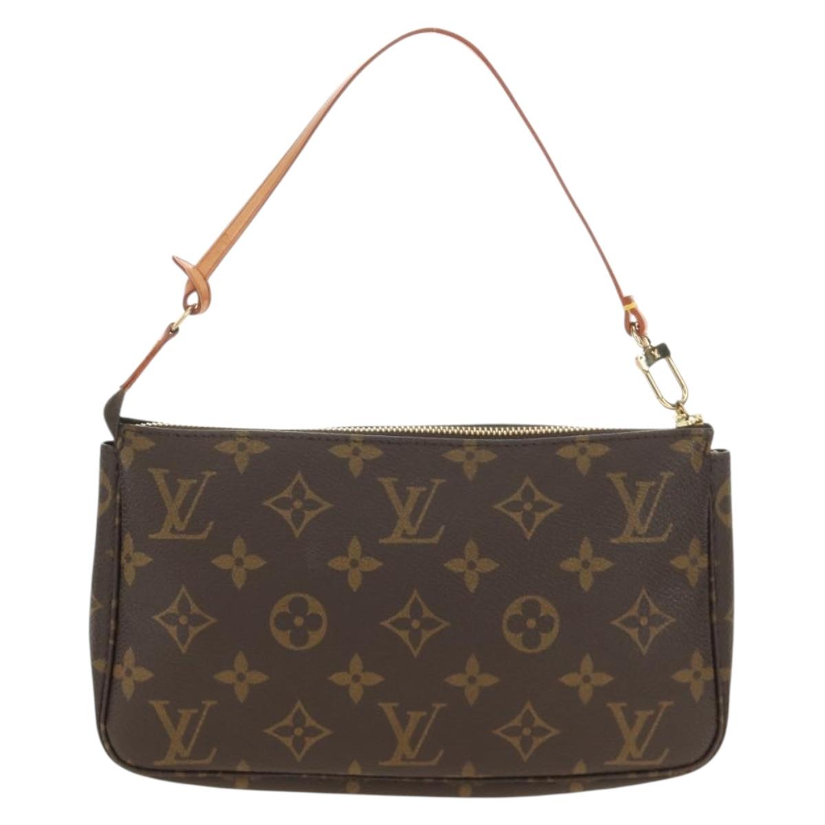 LOUIS VUITTON Monogram Pochette Accessoires Accessory Pouch M51980 Auth 186448V