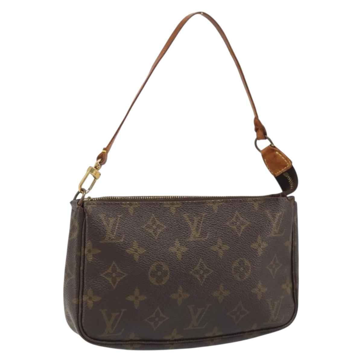LOUIS VUITTON Monogram Pochette Accessoires Accessory Pouch M51980 Auth 186449