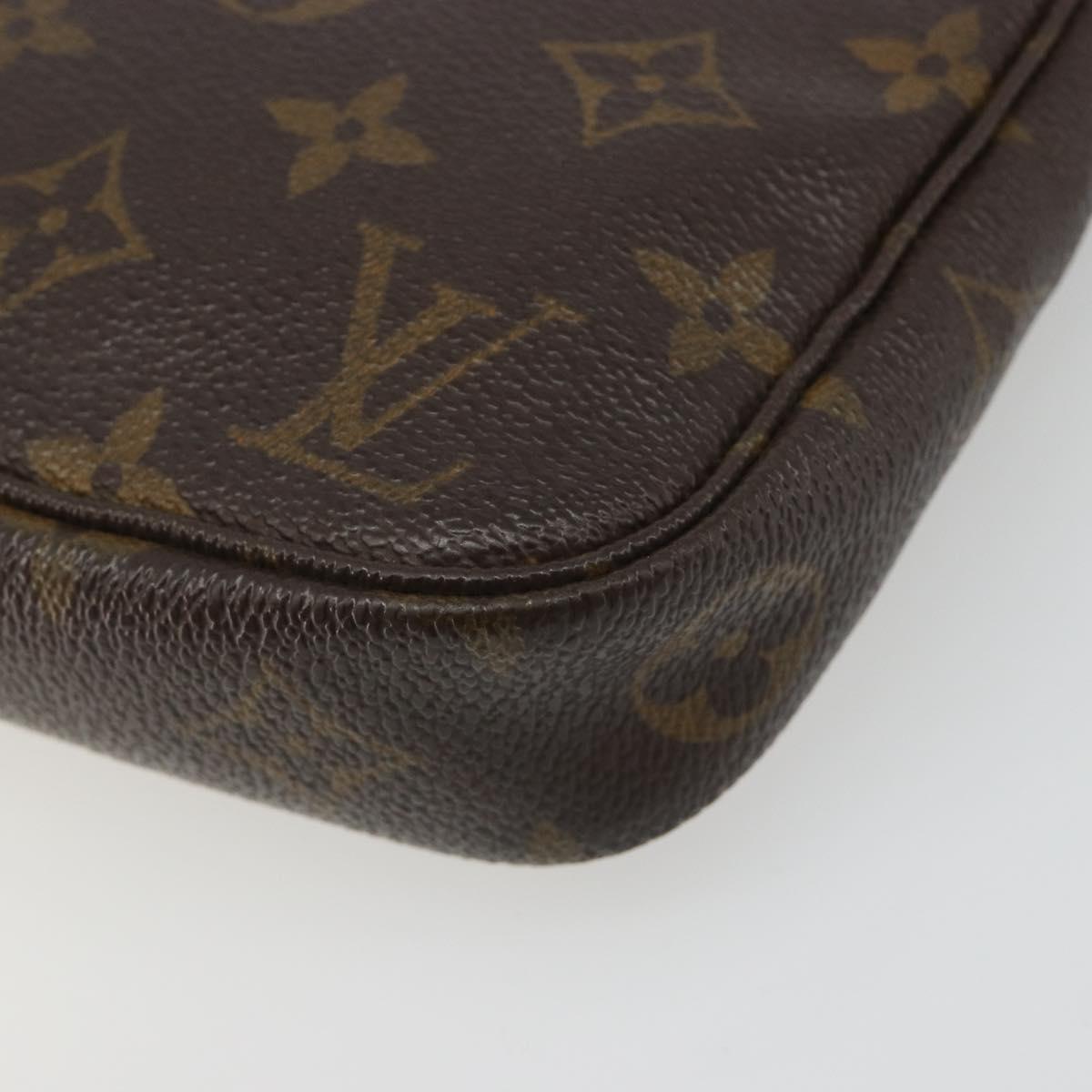 LOUIS VUITTON Monogram Pochette Accessoires Accessory Pouch M51980 Auth 186449