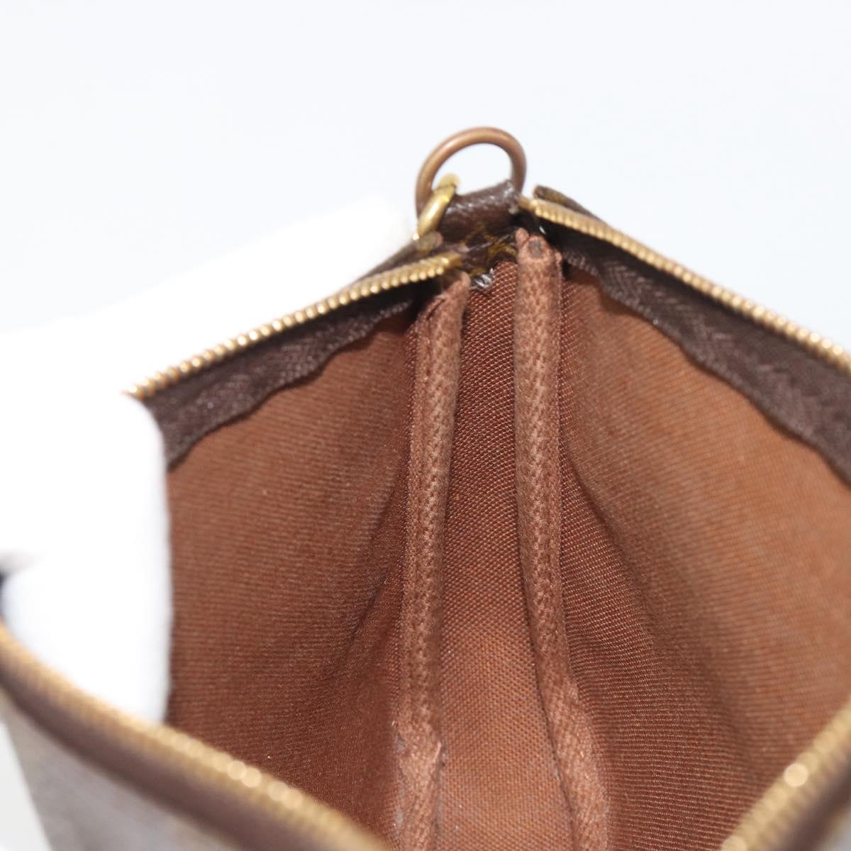 LOUIS VUITTON Monogram Pochette Accessoires Accessory Pouch M51980 Auth 186449