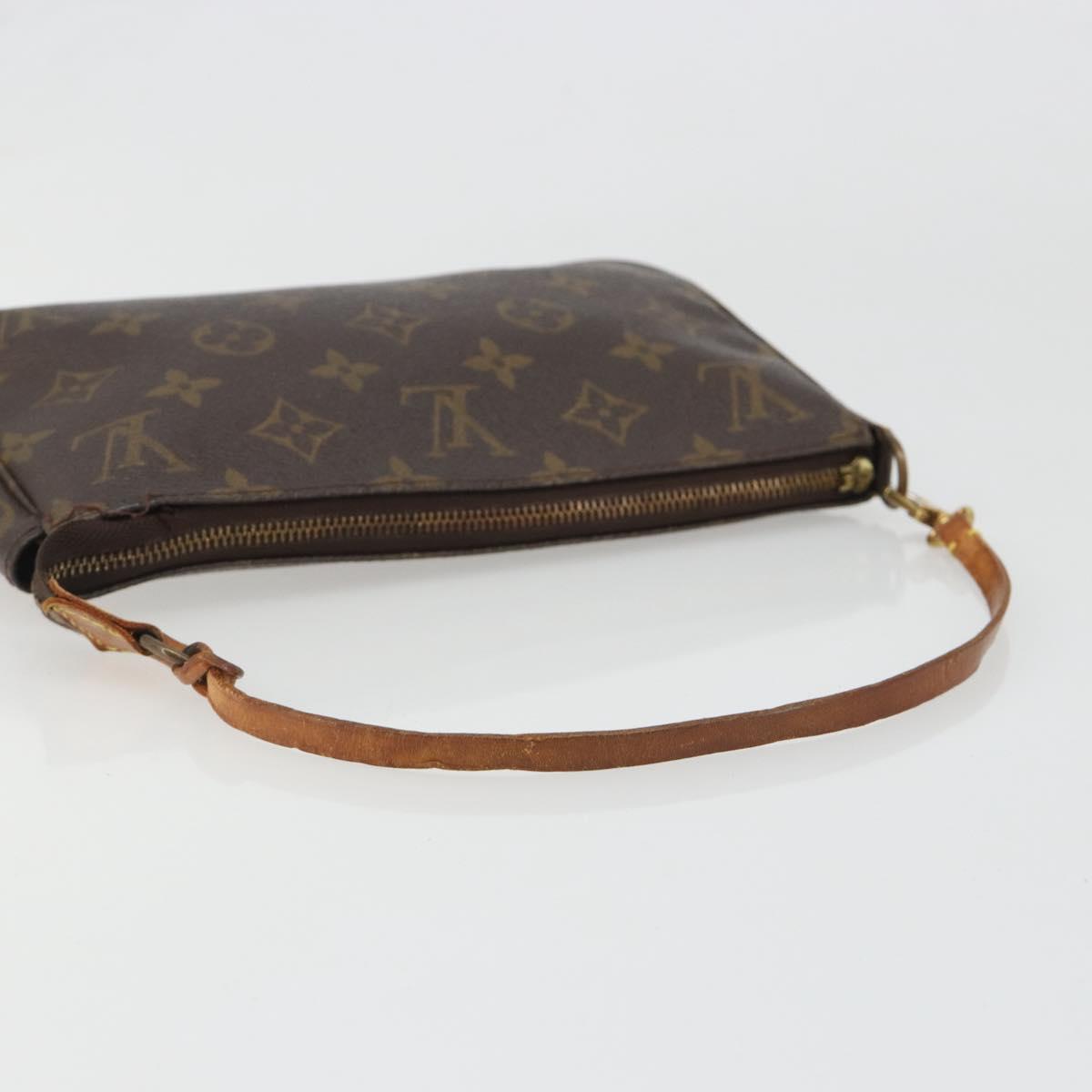 LOUIS VUITTON Monogram Pochette Accessoires Accessory Pouch M51980 Auth 186449