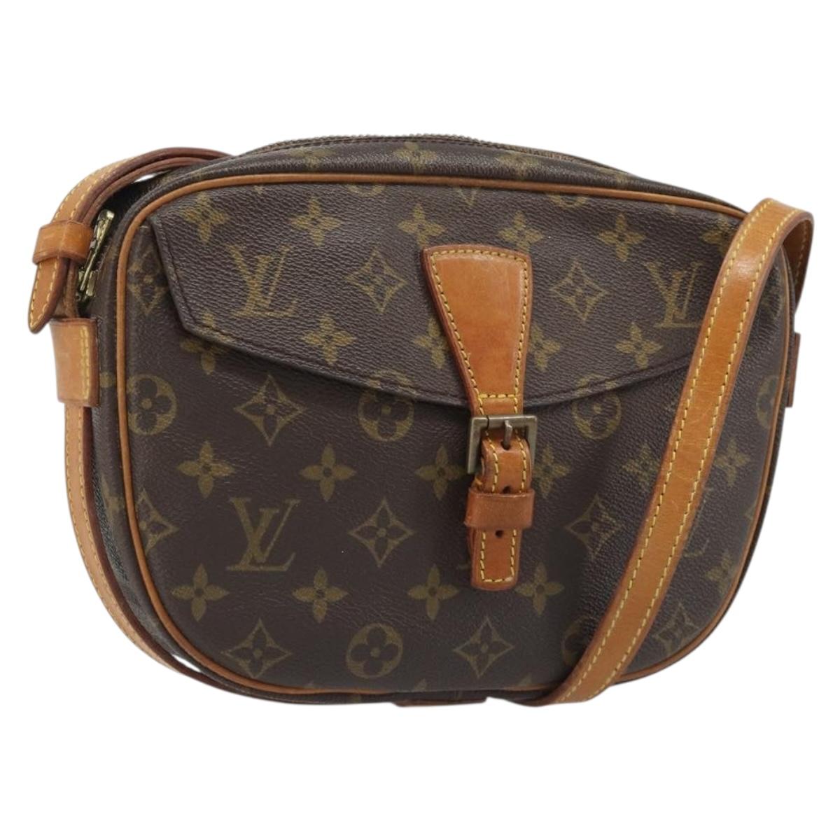 LOUIS VUITTON Monogram Jeune Fille MM Shoulder Bag M51226 LV Auth 186450
