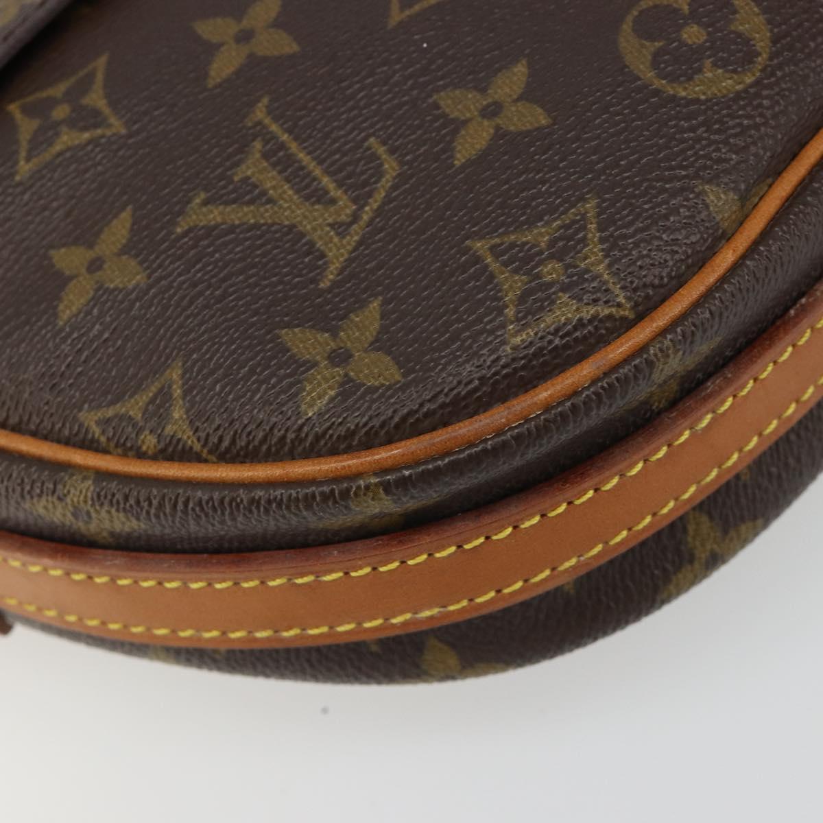 LOUIS VUITTON Monogram Jeune Fille MM Shoulder Bag M51226 LV Auth 186450