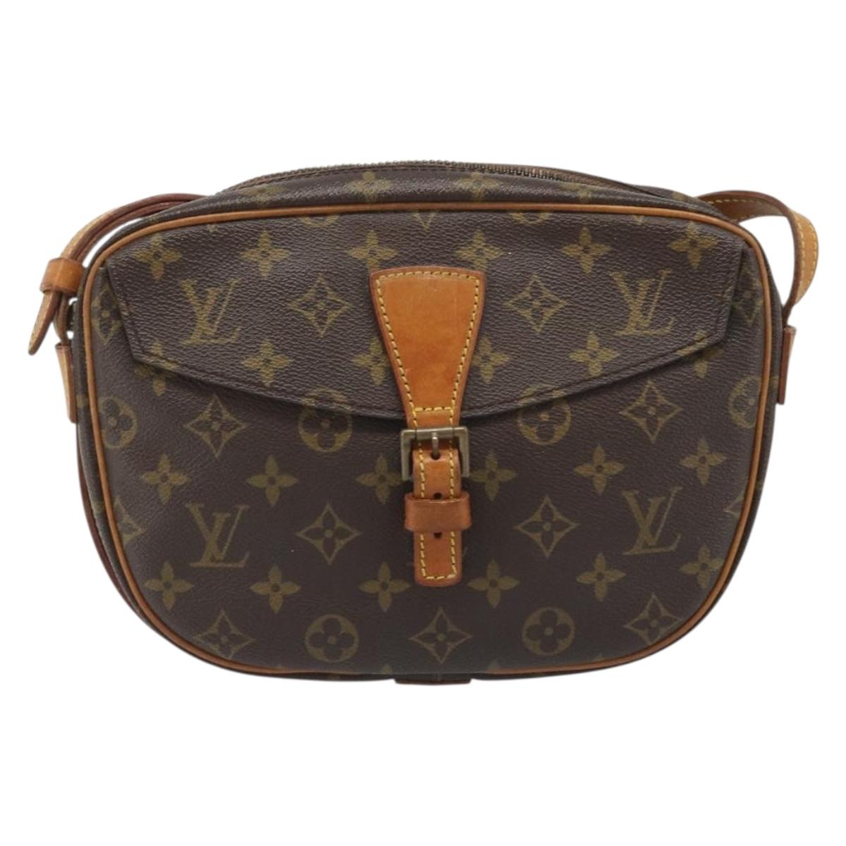 LOUIS VUITTON Monogram Jeune Fille MM Shoulder Bag M51226 LV Auth 186450