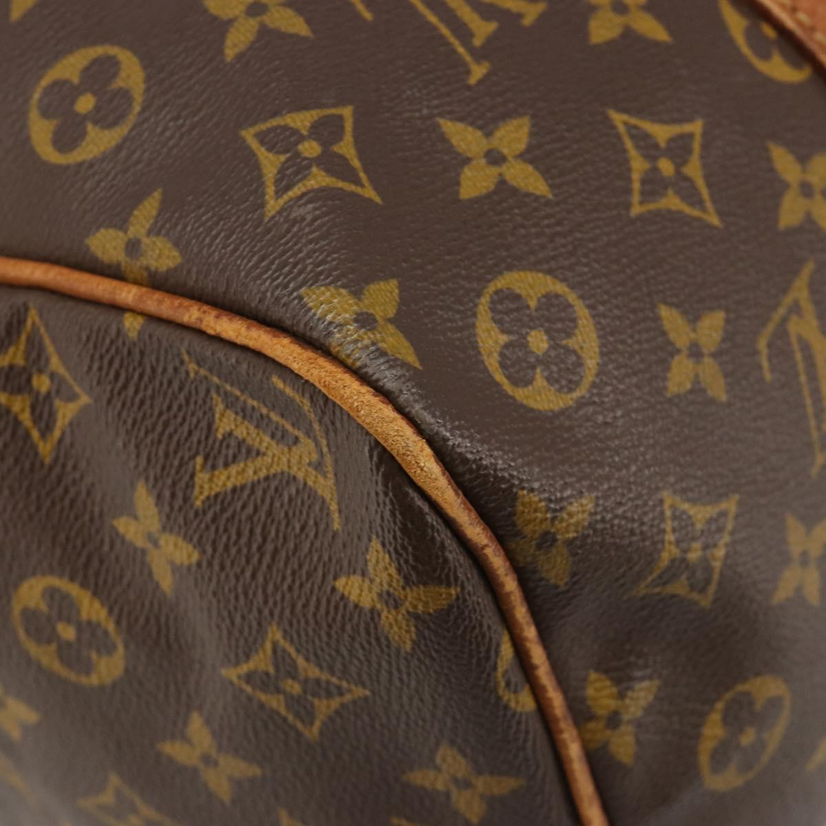 LOUIS VUITTON Monogram Sac Souple 35 Boston Bag M41626 LV Auth 186451