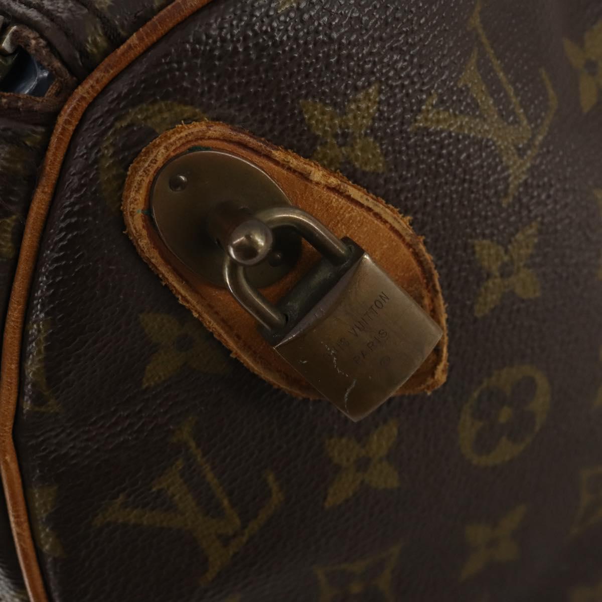 LOUIS VUITTON Monogram Keepall 45 Boston Bag M41428 LV Auth 186452