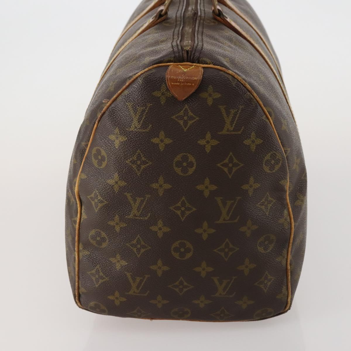 LOUIS VUITTON Monogram Keepall 45 Boston Bag M41428 LV Auth 186452