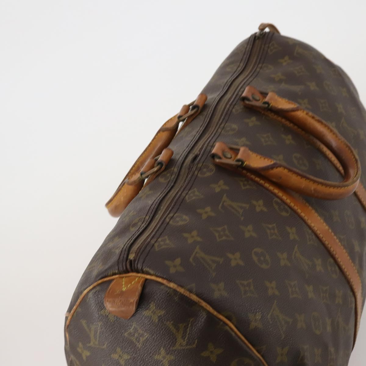 LOUIS VUITTON Monogram Keepall 45 Boston Bag M41428 LV Auth 186452