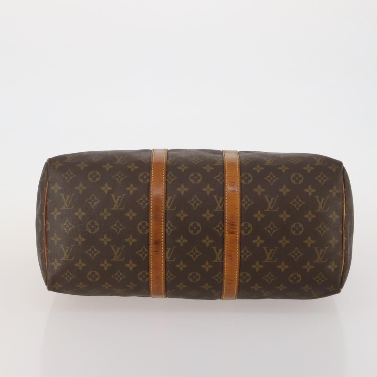 LOUIS VUITTON Monogram Keepall 45 Boston Bag M41428 LV Auth 186452