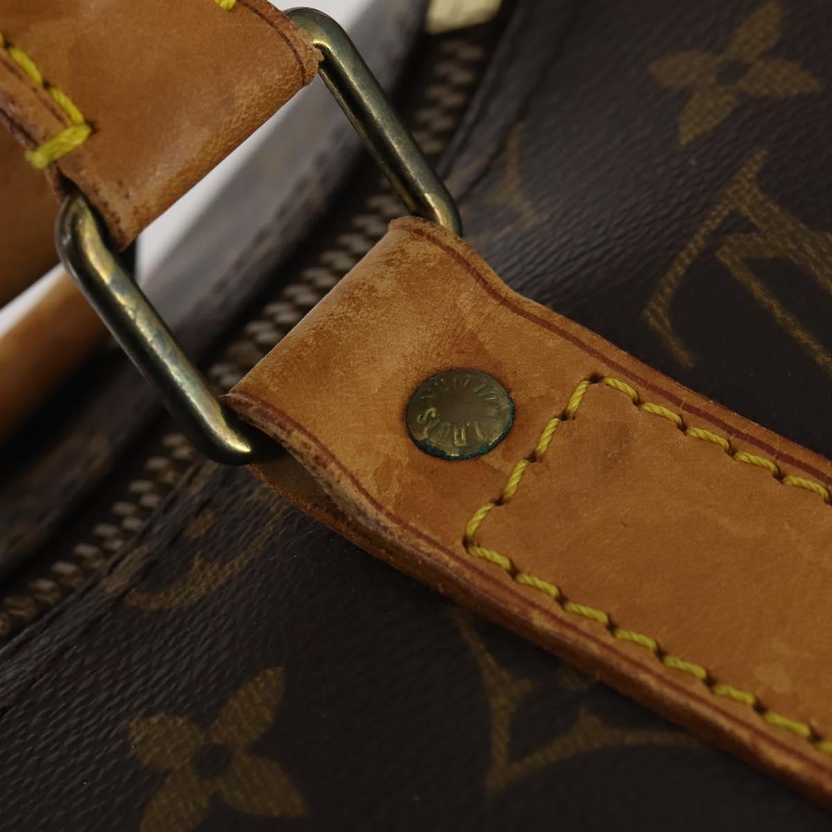 LOUIS VUITTON Monogram Keepall 50 Boston Bag M41426 LV Auth 186453