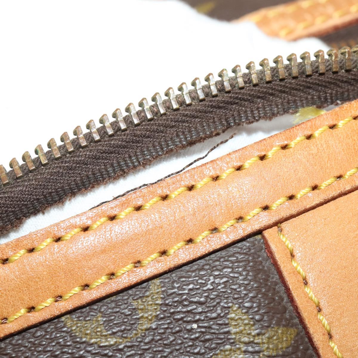 LOUIS VUITTON Monogram Sac Souple 55 Boston Bag M41622 LV Auth 186454