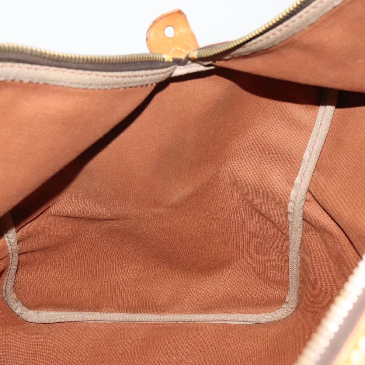 LOUIS VUITTON Monogram Sac Souple 55 Boston Bag M41622 LV Auth 186454