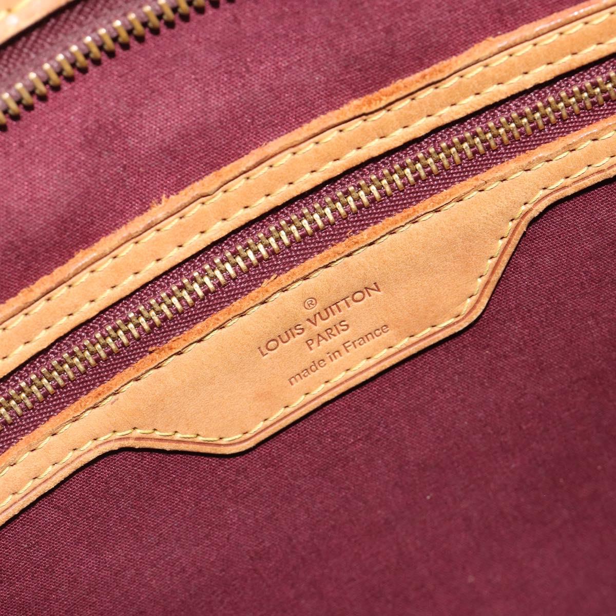 LOUIS VUITTON Monogram Vernis Blair MM Bag 2way Amarante M91619 LV Auth 186469