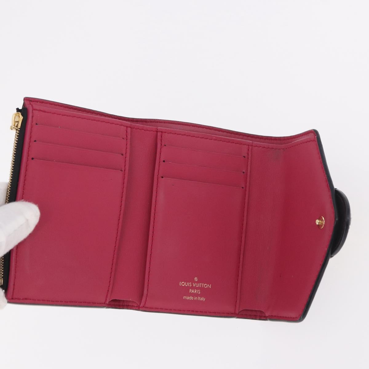 LOUIS VUITTON Portefeuille LV Pont Neuf Compact Leather M69175 Auth 186544M