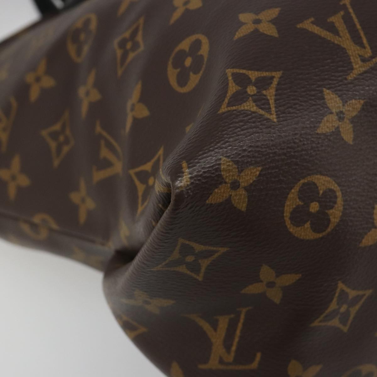 LOUIS VUITTON Monogram Flower Zipped Tote MM Tote Bag 2way M44360 Auth 186554A