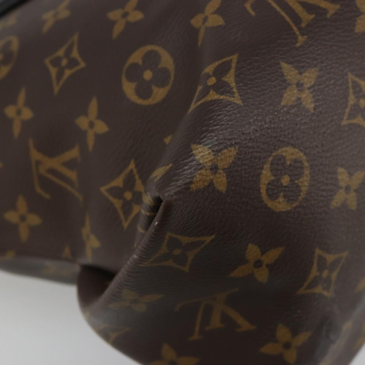 LOUIS VUITTON Monogram Flower Zipped Tote MM Tote Bag 2way M44360 Auth 186554A