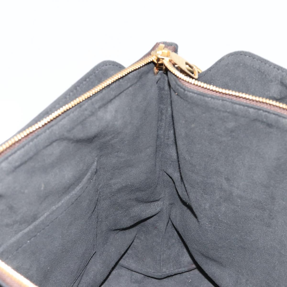 LOUIS VUITTON Monogram Flower Zipped Tote MM Tote Bag 2way M44360 Auth 186554A