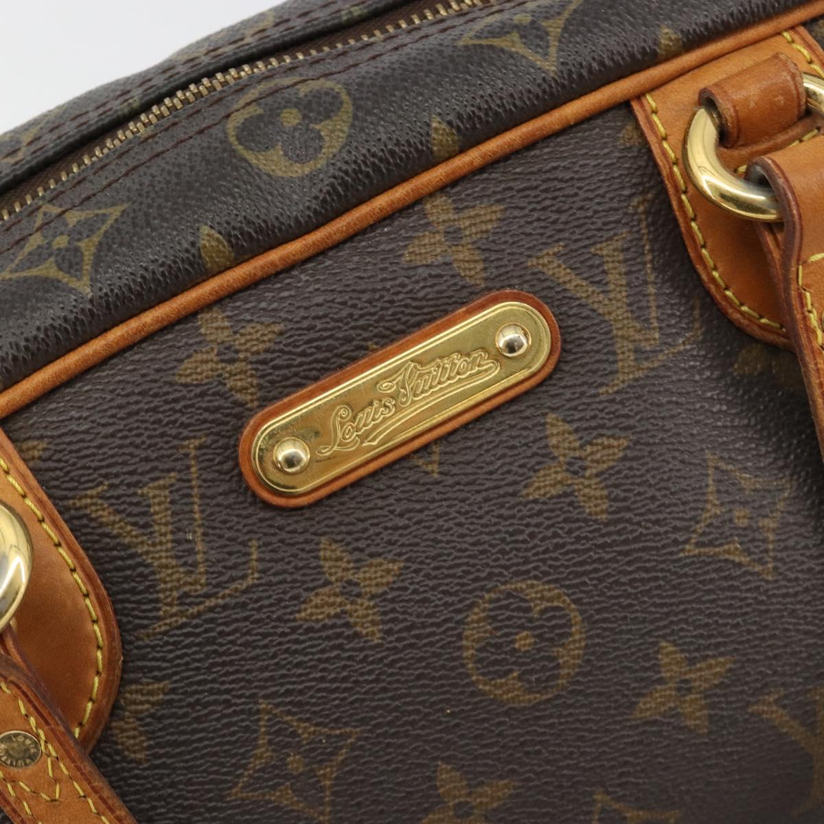 LOUIS VUITTON Monogram Montorgueil PM Hand Bag M95565 LV Auth 186555