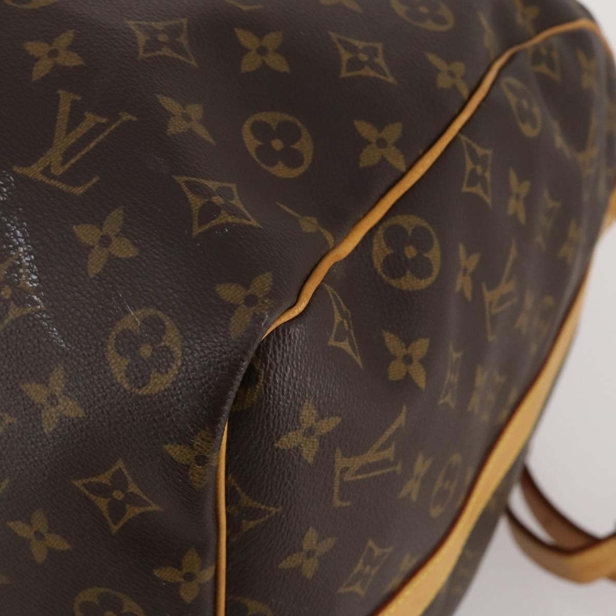 LOUIS VUITTON Monogram Keepall Bandouliere 60 Boston Bag M41412 LV Auth 186556A