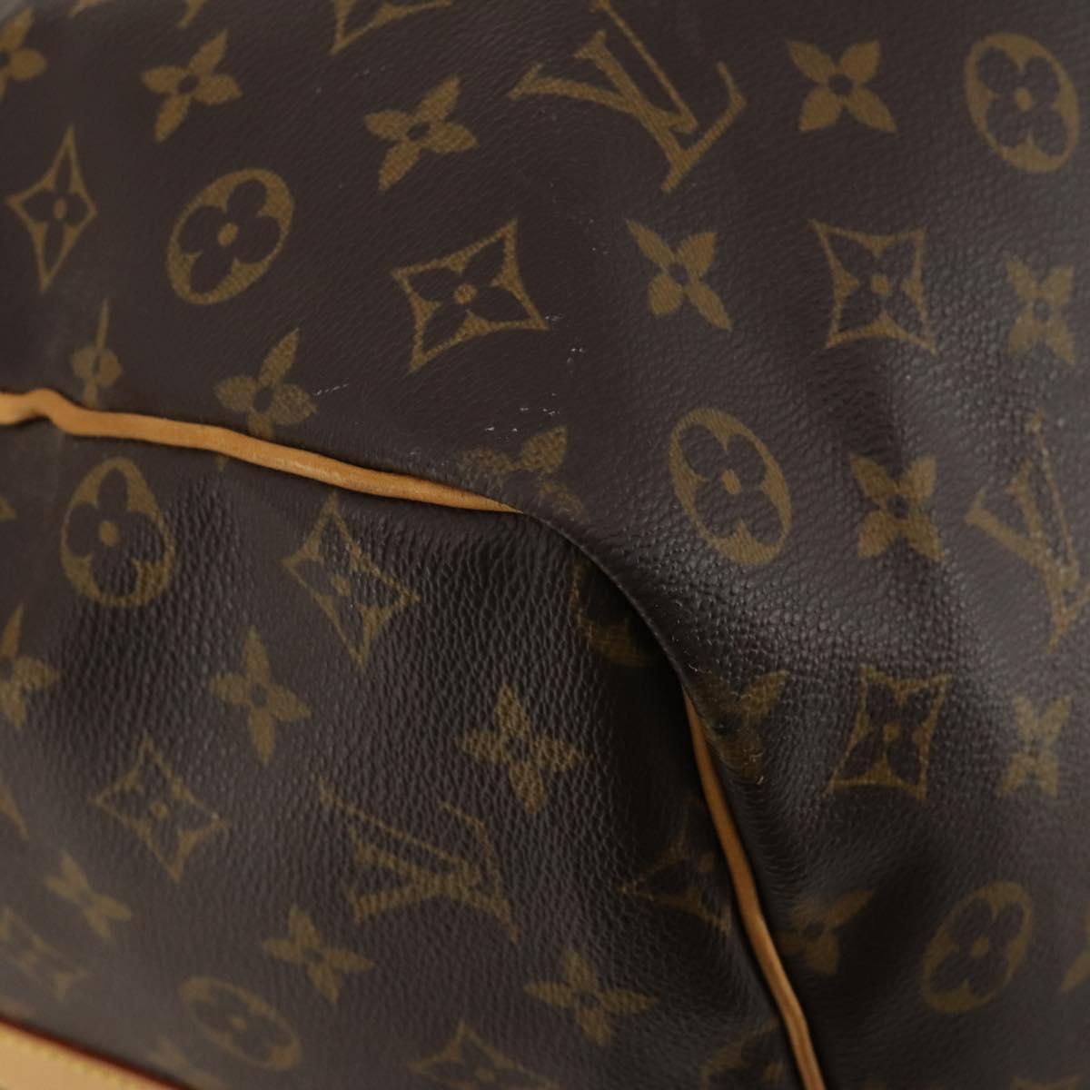 LOUIS VUITTON Monogram Keepall Bandouliere 60 Boston Bag M41412 LV Auth 186556A