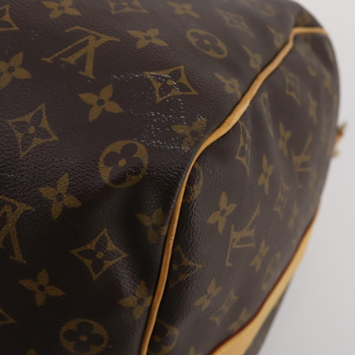 LOUIS VUITTON Monogram Keepall Bandouliere 60 Boston Bag M41412 LV Auth 186556A
