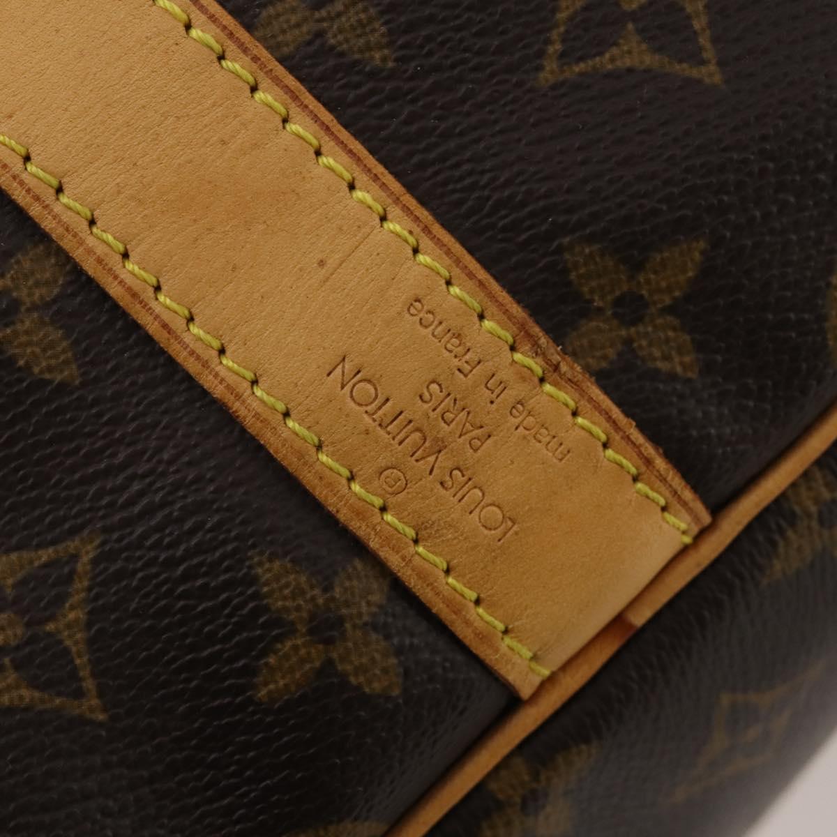 LOUIS VUITTON Monogram Keepall Bandouliere 60 Boston Bag M41412 LV Auth 186556A