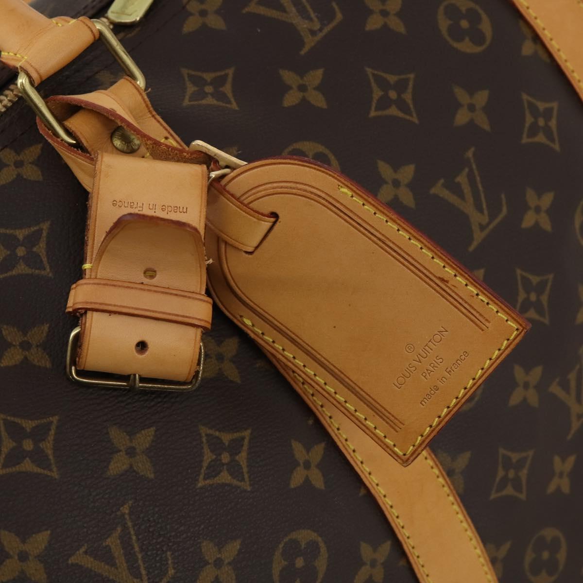 LOUIS VUITTON Monogram Keepall Bandouliere 60 Boston Bag M41412 LV Auth 186556A