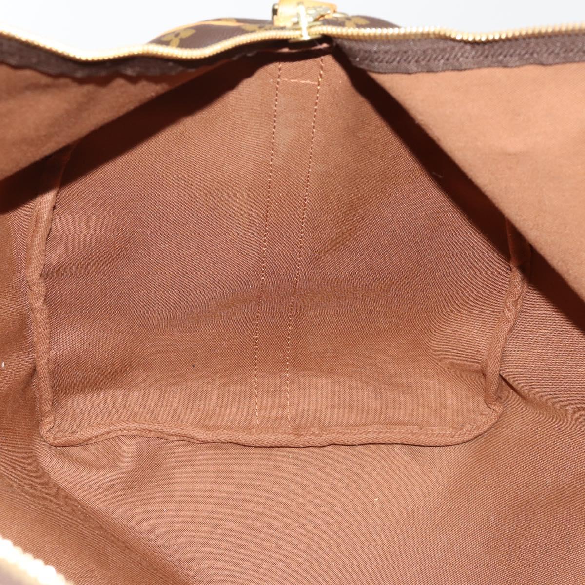 LOUIS VUITTON Monogram Keepall Bandouliere 60 Boston Bag M41412 LV Auth 186556A