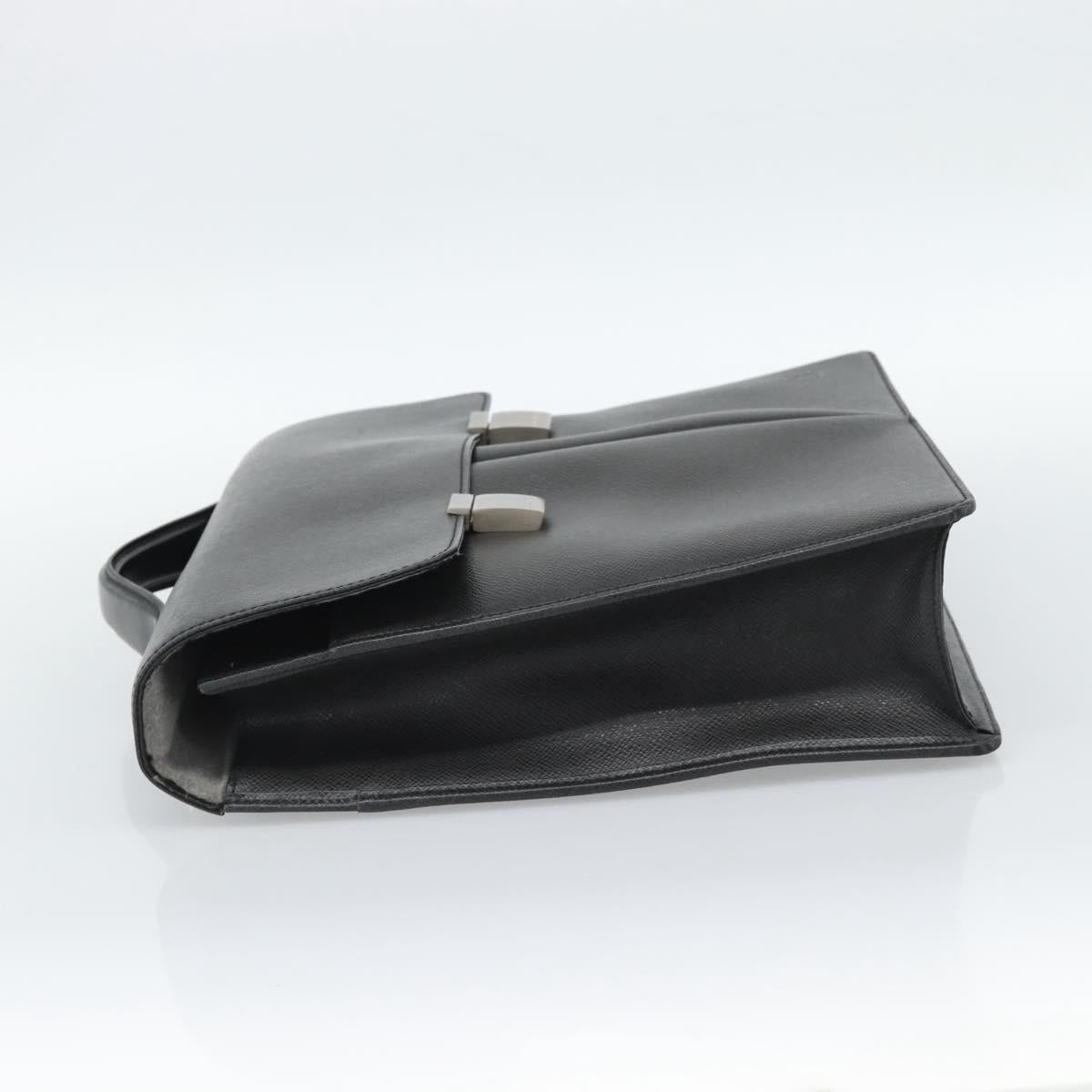 LOUIS VUITTON Taiga Serviette Kazan Business Bag Ardoise M30802 LV Auth 186558