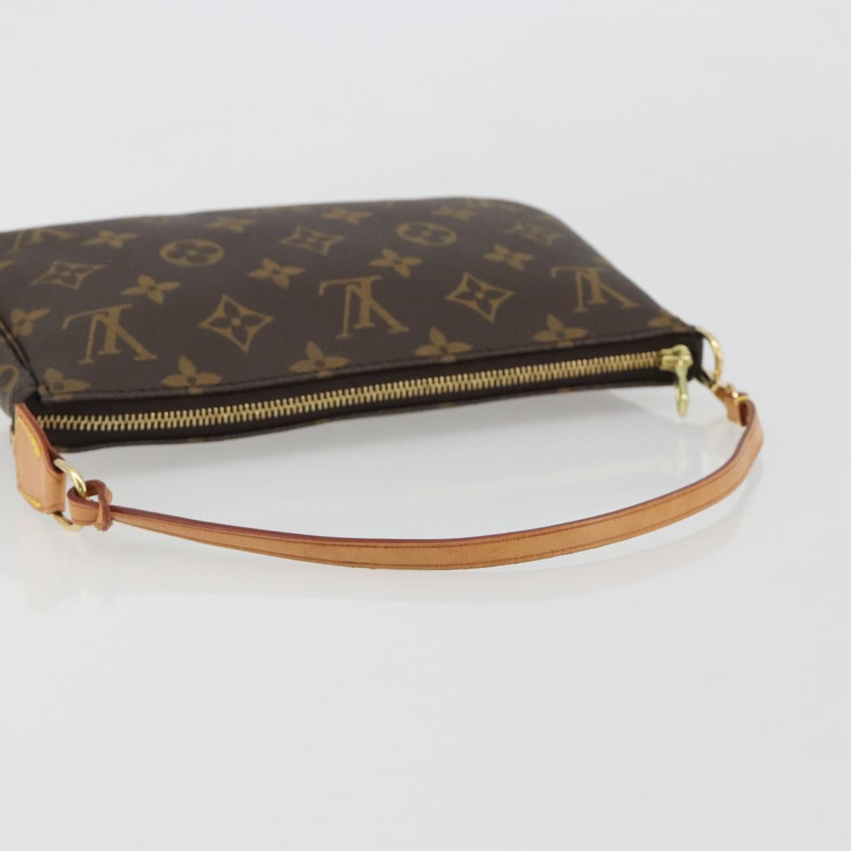 LOUIS VUITTON Monogram Pochette Accessoires Pouch M51980 LV Auth 186571SAV