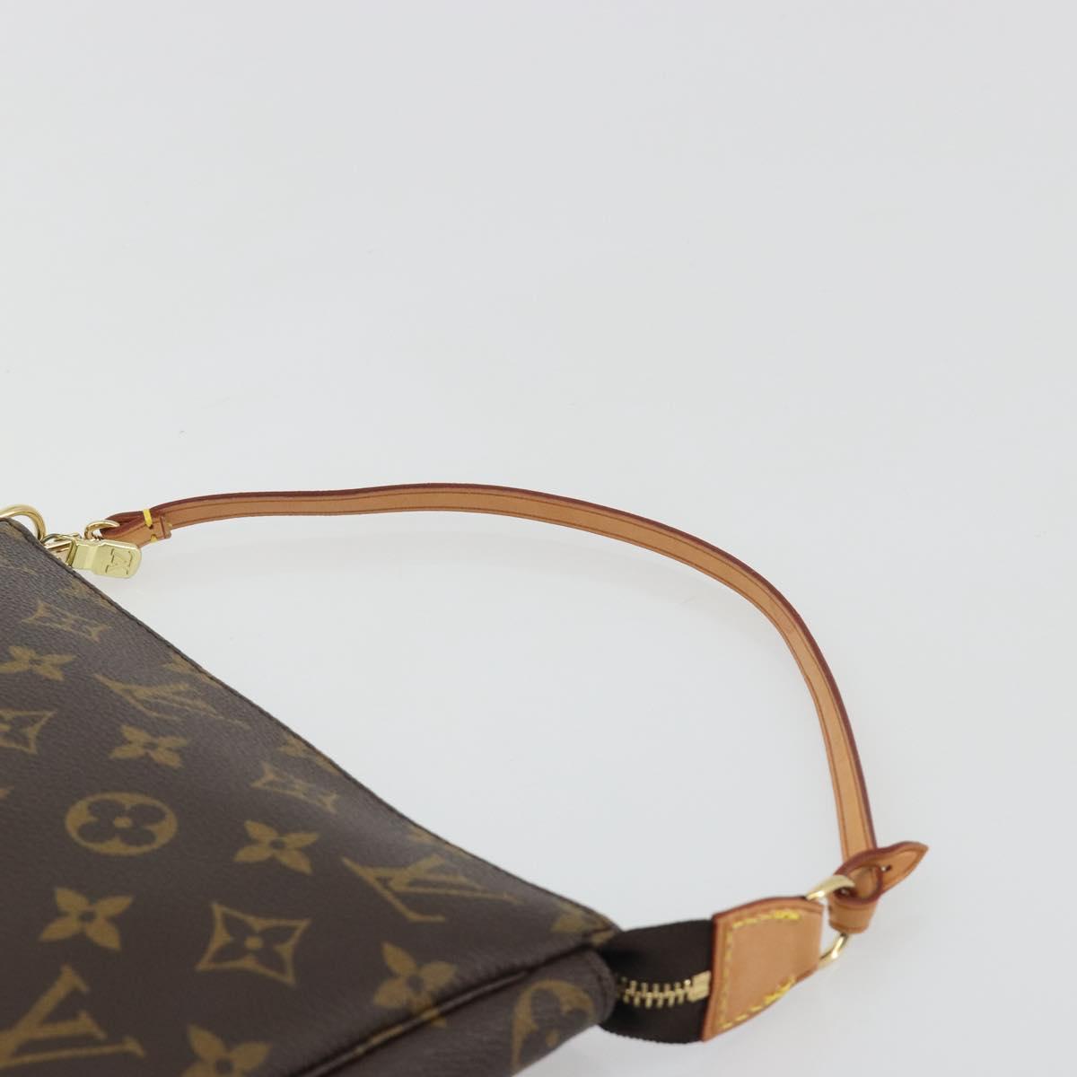 LOUIS VUITTON Monogram Pochette Accessoires Pouch M51980 LV Auth 186571SAV
