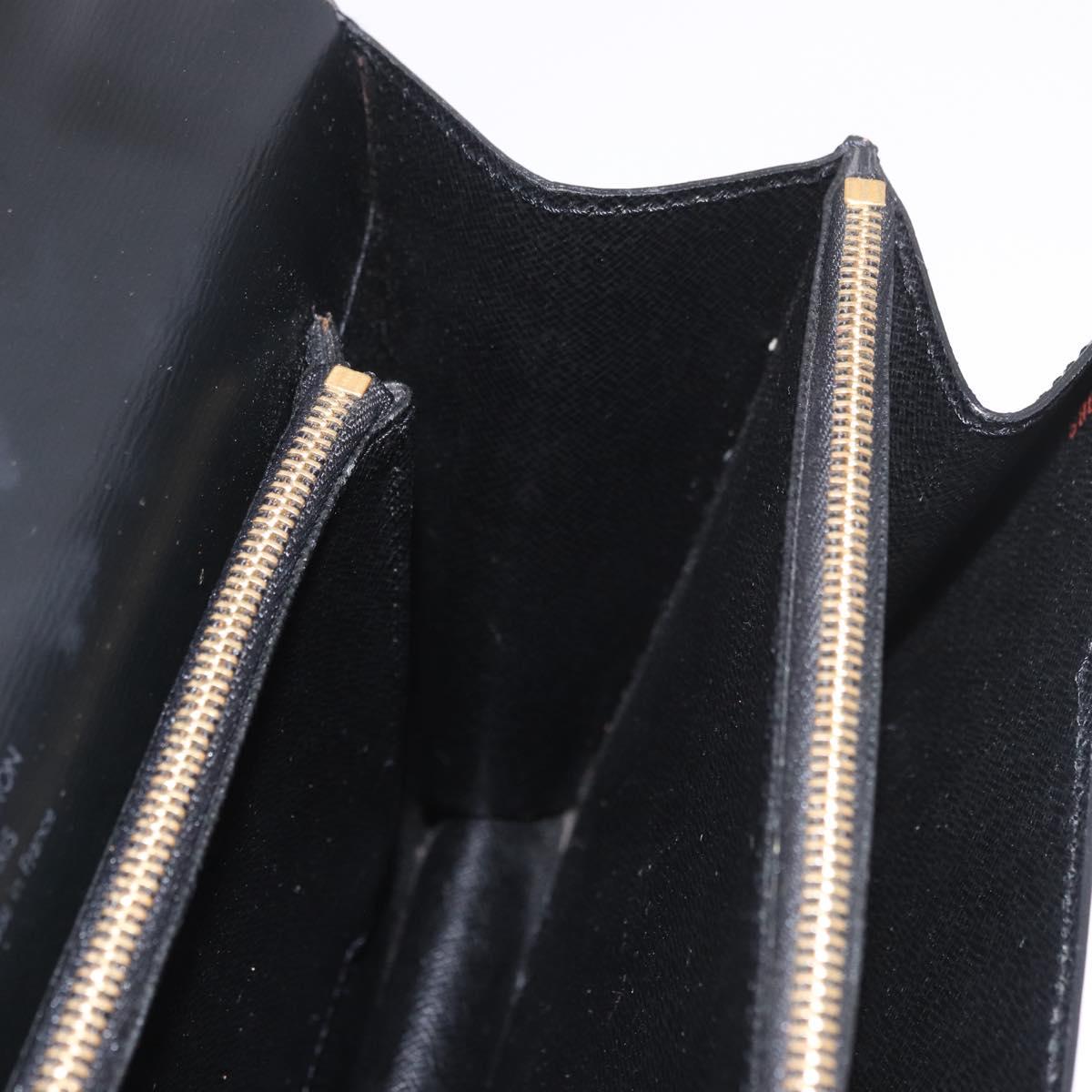 LOUIS VUITTON Epi Concorde Hand Bag Black M52132 LV Auth 186573