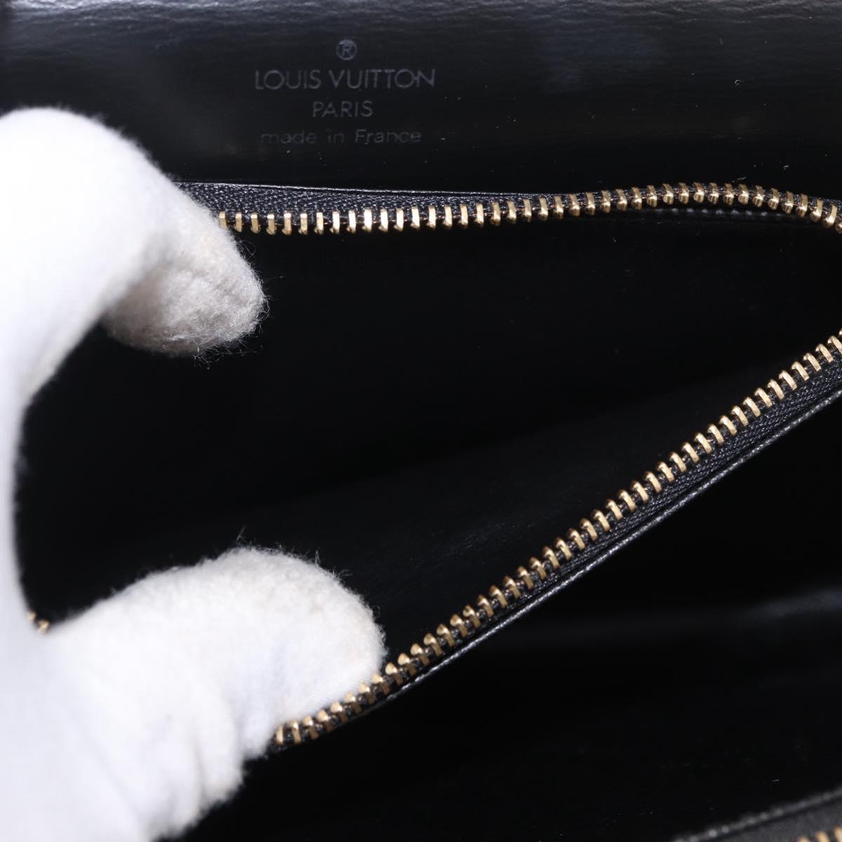 LOUIS VUITTON Epi Concorde Hand Bag Black M52132 LV Auth 186573