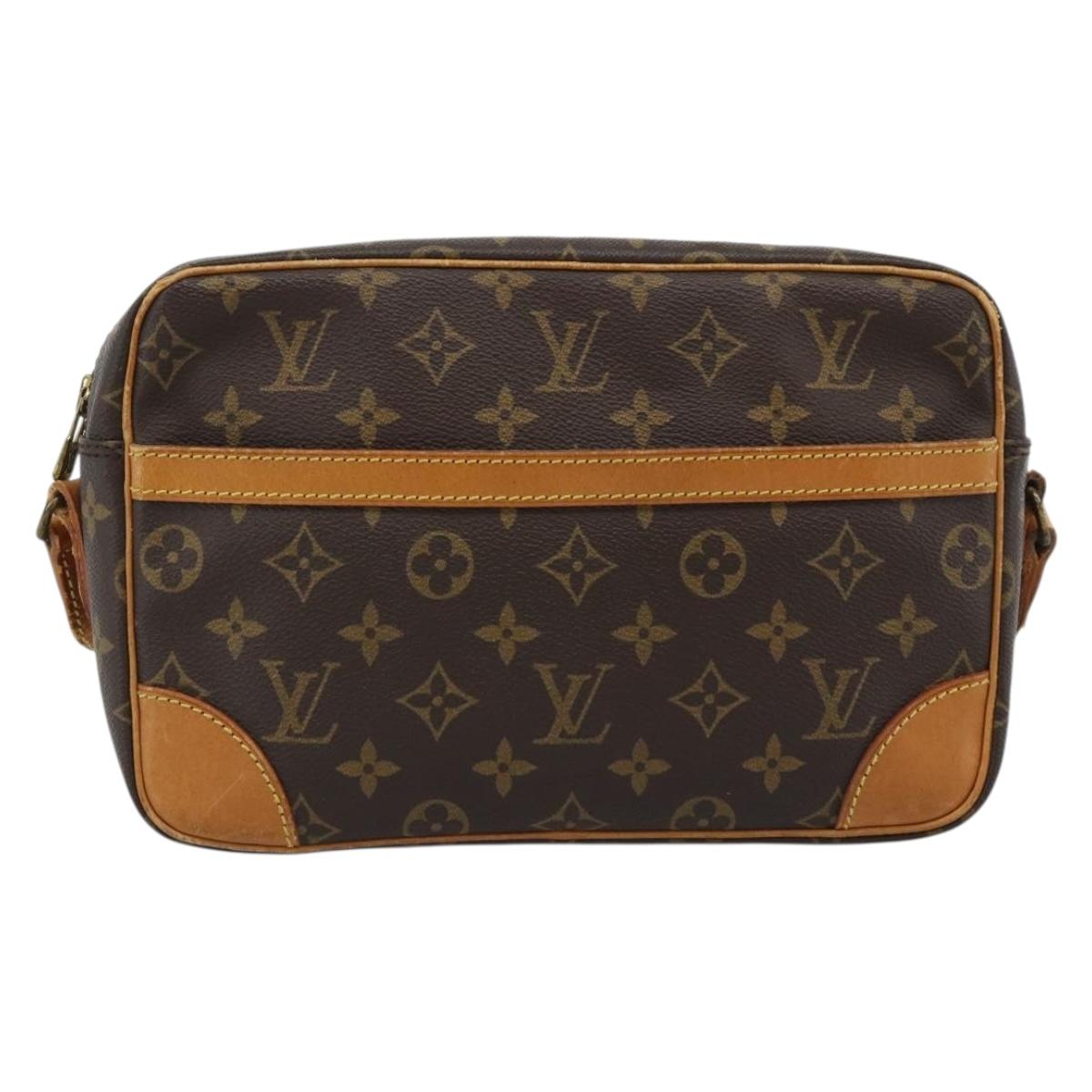 LOUIS VUITTON Monogram Trocadero 27 Shoulder Bag M51274 LV Auth 186574