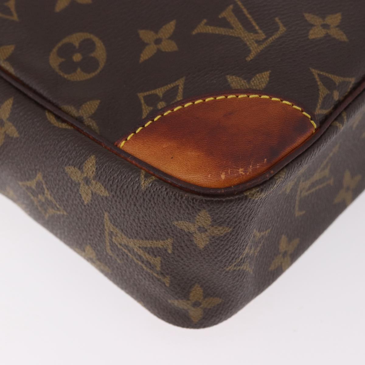 LOUIS VUITTON Monogram Compiegne 28 Clutch Bag M51845 LV Auth 186575