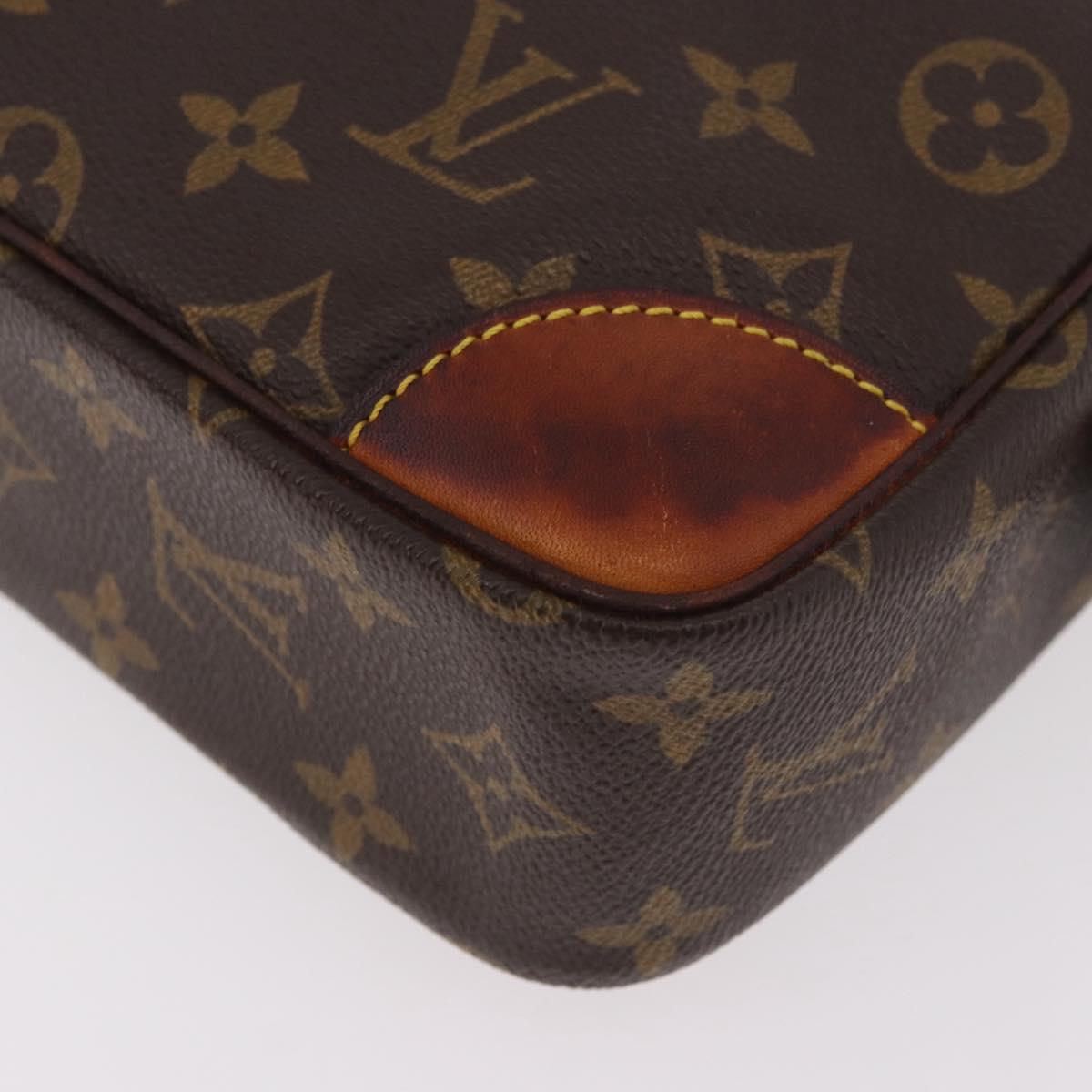 LOUIS VUITTON Monogram Compiegne 28 Clutch Bag M51845 LV Auth 186575