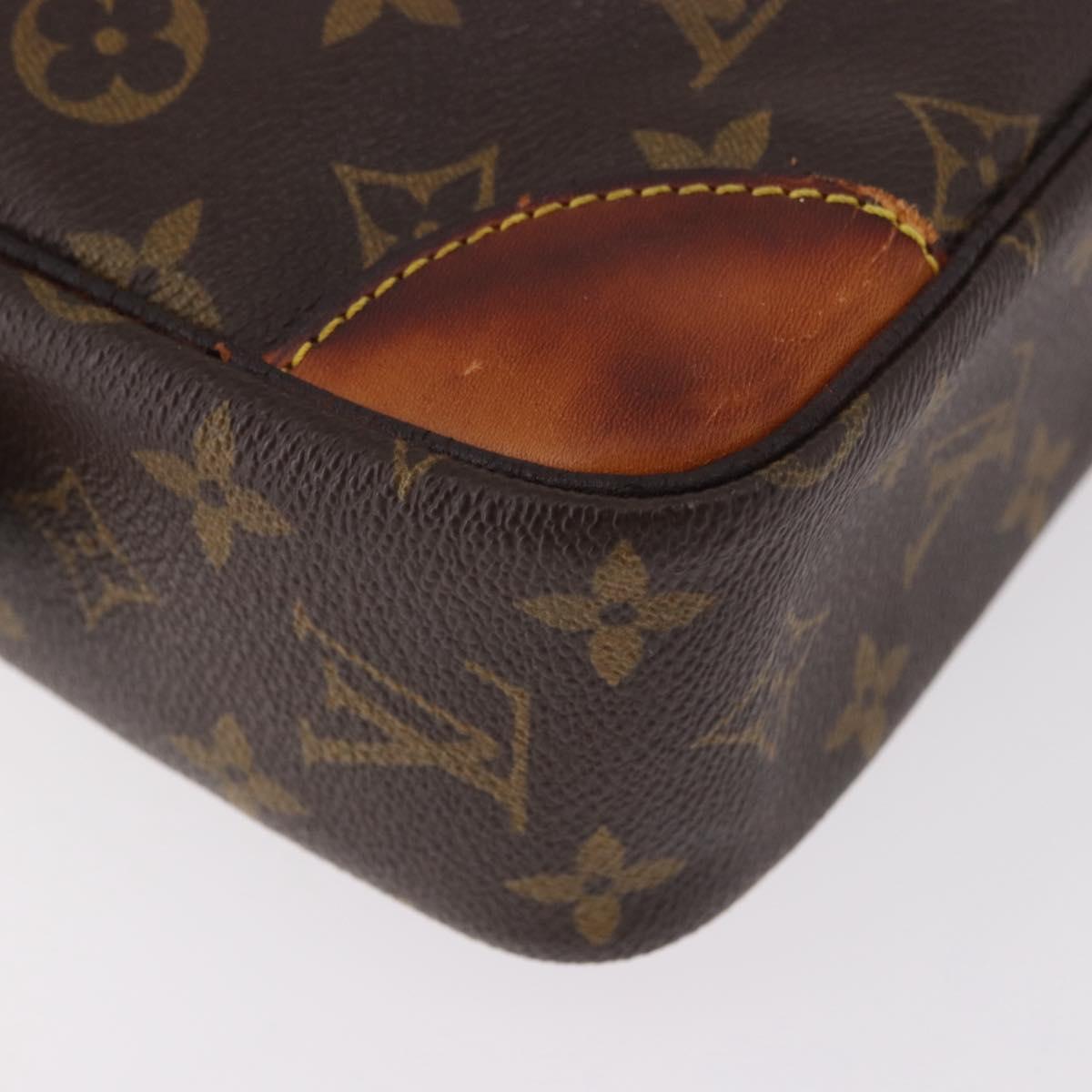 LOUIS VUITTON Monogram Compiegne 28 Clutch Bag M51845 LV Auth 186575