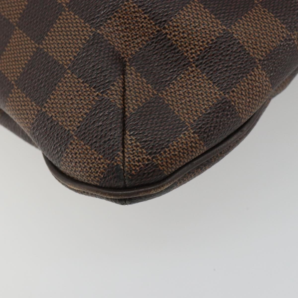 LOUIS VUITTON Damier Ebene Bloomsbury PM Shoulder Bag N42251 LV Auth 186576