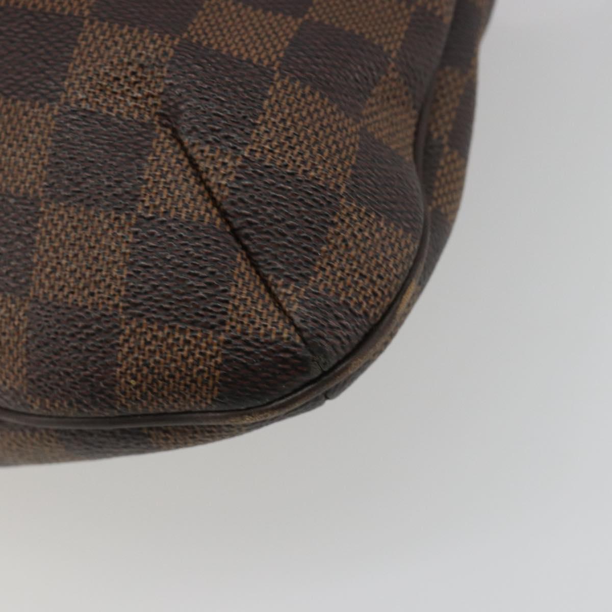 LOUIS VUITTON Damier Ebene Bloomsbury PM Shoulder Bag N42251 LV Auth 186576